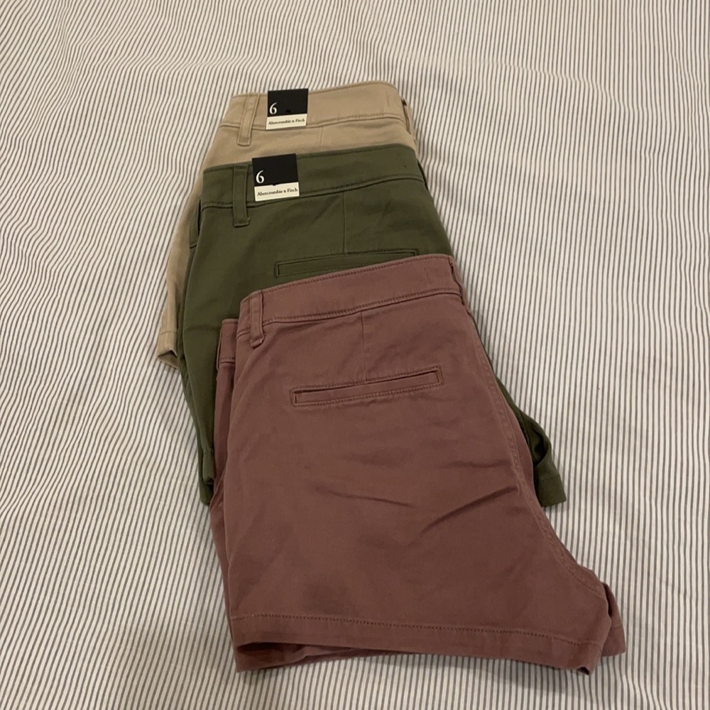 ABERCROMBIE & FITCH: shorts x 2
